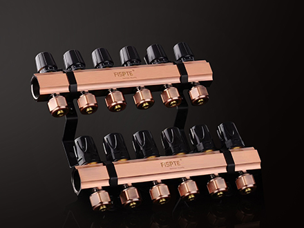 Refined copper custom manifold
