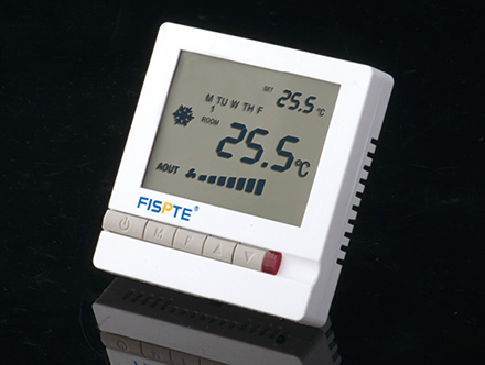 Temperature control panel