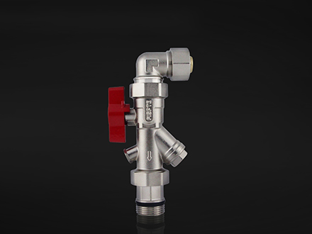 Angle ball valve