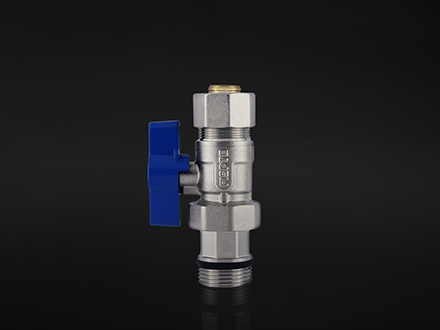 Straight ball valve